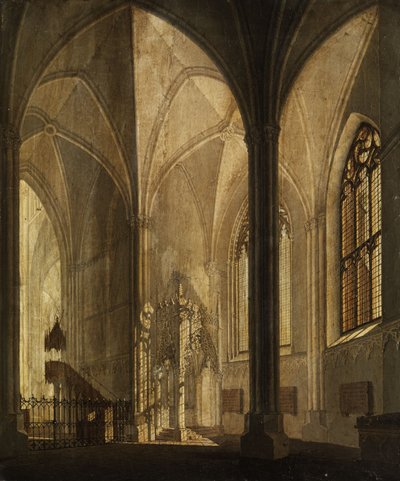 Church Interior, 19th Century by Unbekannt Unbekannt